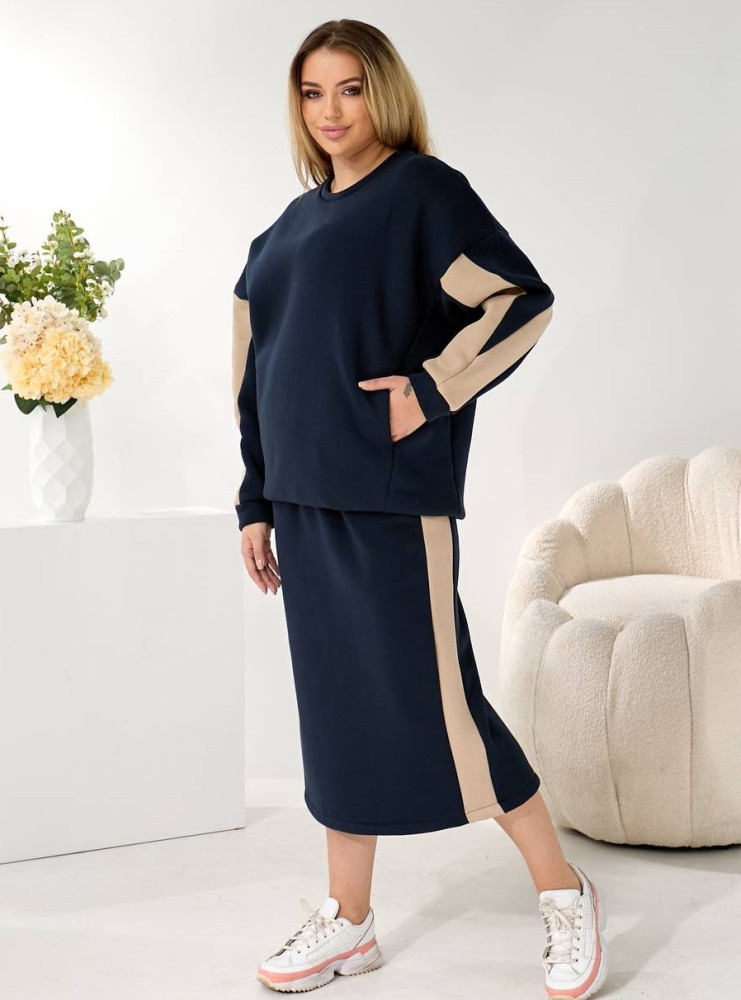 Костюм двійка з спідницею LF-A273T1100 Костюм двійка з спідницею LF-A273T1100