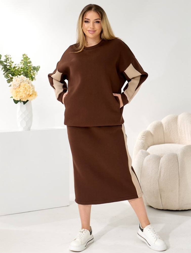 Костюм двійка з спідницею LF-A273T1100 Костюм двійка з спідницею LF-A273T1100