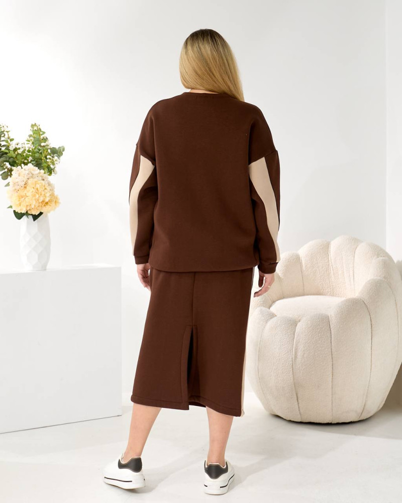 Костюм двійка з спідницею LF-A273T1100 Костюм двійка з спідницею LF-A273T1100