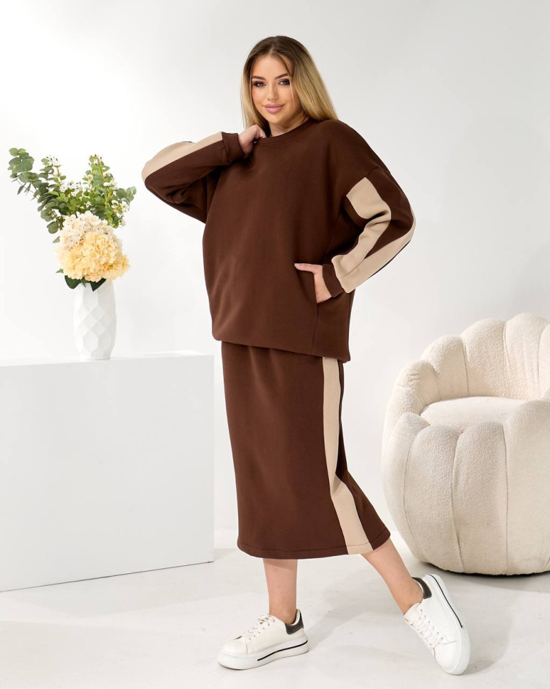 Костюм двійка з спідницею LF-A273T1100 Костюм двійка з спідницею LF-A273T1100