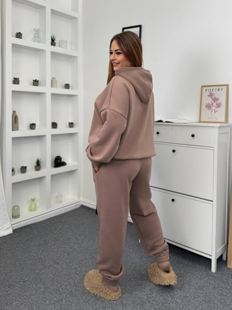 Прогулянковий костюм на флісі ET-A8918T700 Прогулянковий костюм на флісі ET-A8918T700