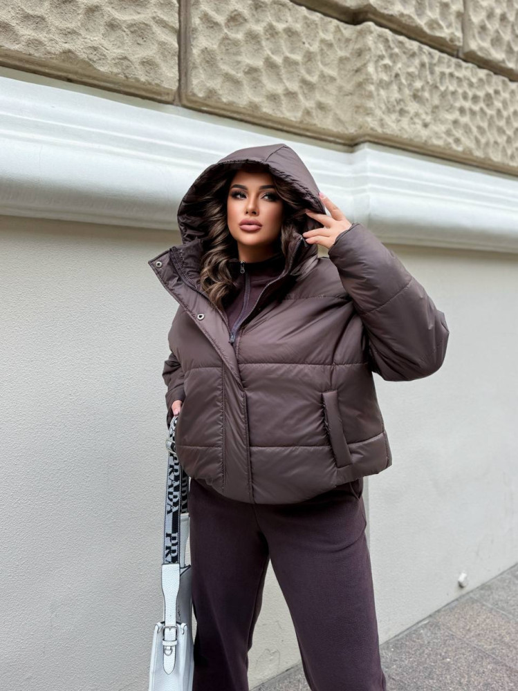 Теплая оверсайз куртка VW-A1627T860 Теплая оверсайз куртка VW-A1627T860