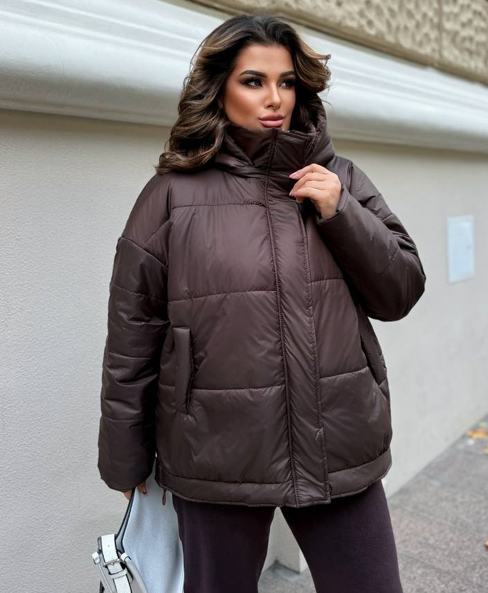 Теплая оверсайз куртка VW-A1627T860 Теплая оверсайз куртка VW-A1627T860