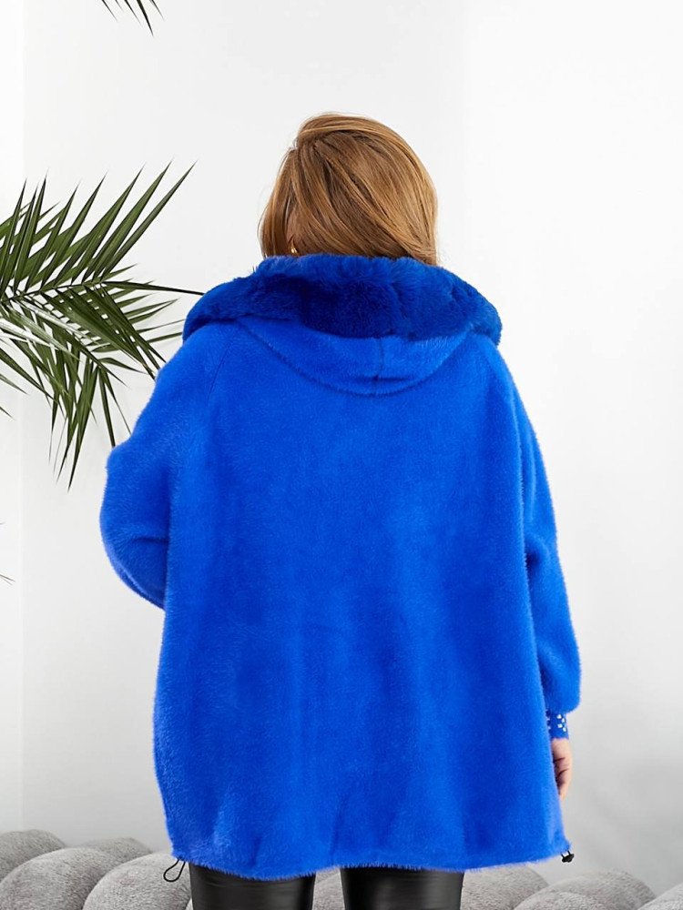 Кофта Альпака с мехом MAX-A914T1450 Кофта Альпака с мехом MAX-A914T1450