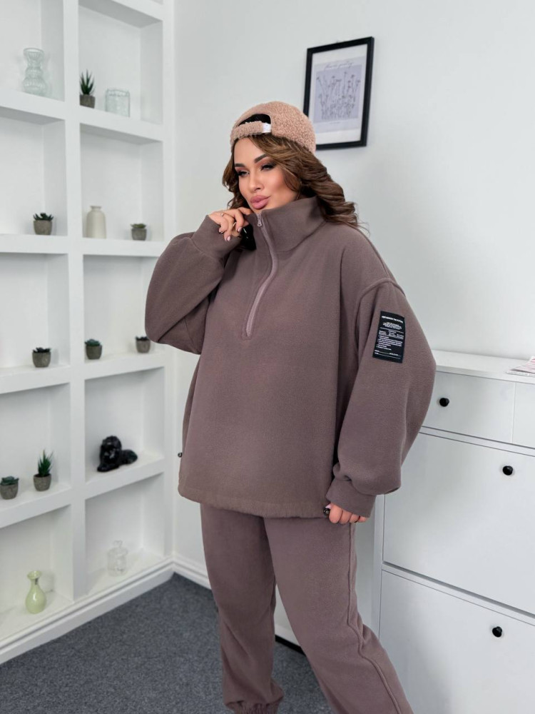 Теплый женский флисовый костюм PRAT-A2294T750 Теплый женский флисовый костюм PRAT-A2294T750