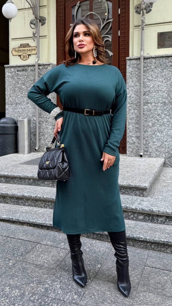 Теплое платье свободного покроя AD-A7871.1T400 Теплое платье свободного покроя AD-A7871.1T400