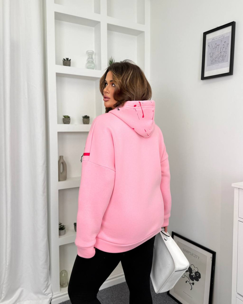 Яркий худи на флисе DOL-A394T790 Яркий худи на флисе DOL-A394T790