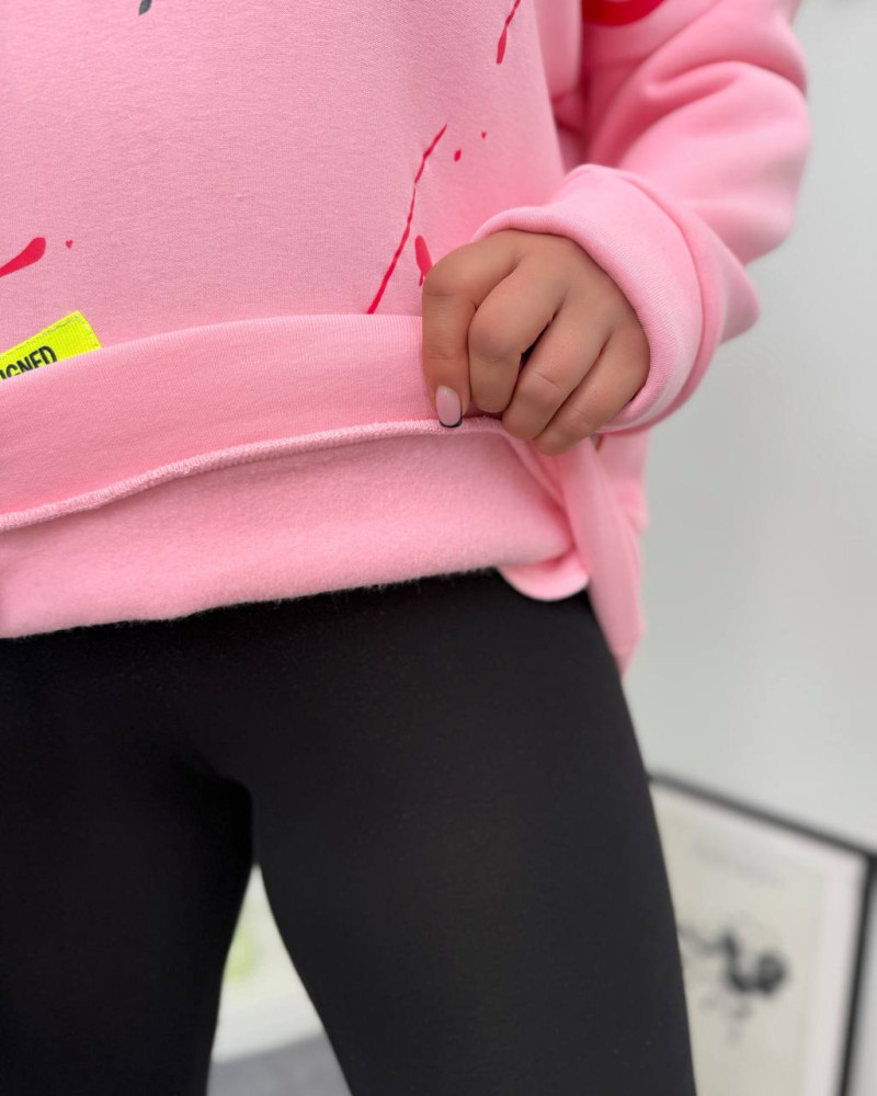 Яркий худи на флисе DOL-A394T790 Яркий худи на флисе DOL-A394T790