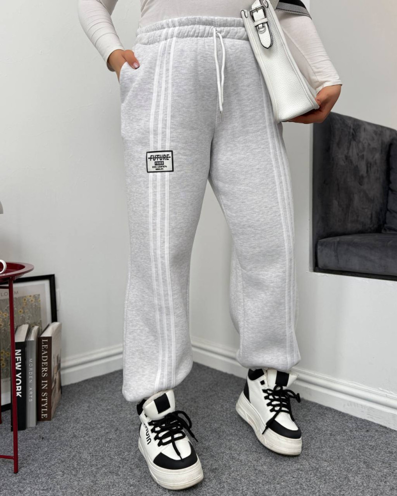 Оверсайз джогеры с лампасами DOL-A396T590 Оверсайз джогеры с лампасами DOL-A396T590