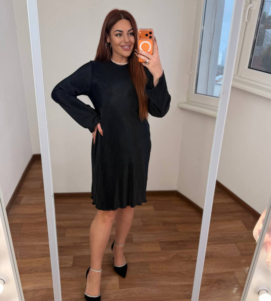 Свободное платье плиссе MA-N2150T450 Свободное платье плиссе MA-N2150T450