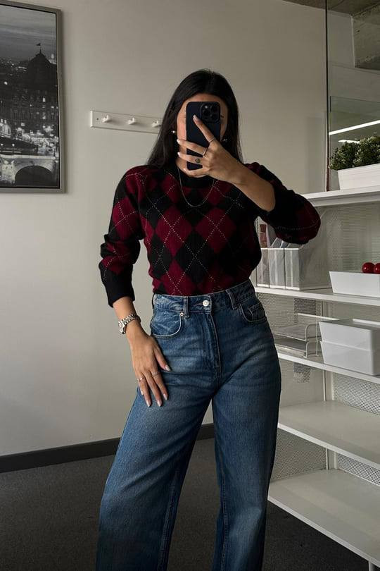 Теплий жіночий светр AMU-A4606T499 Теплий жіночий светр AMU-A4606T499