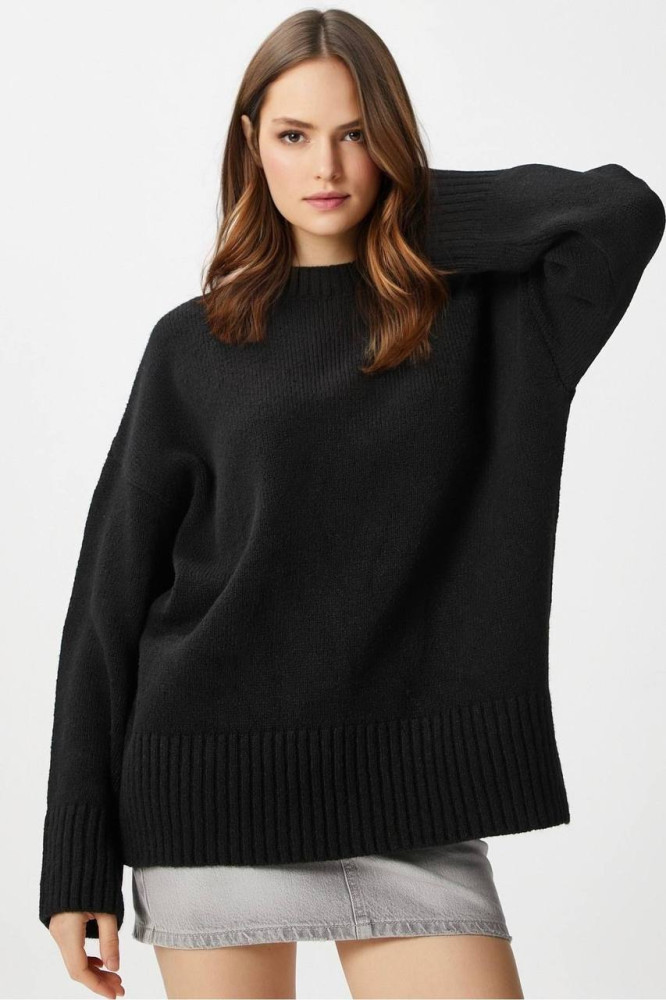 Довгий в'язаний светр AMU-A4737T599 Довгий в'язаний светр AMU-A4737T599