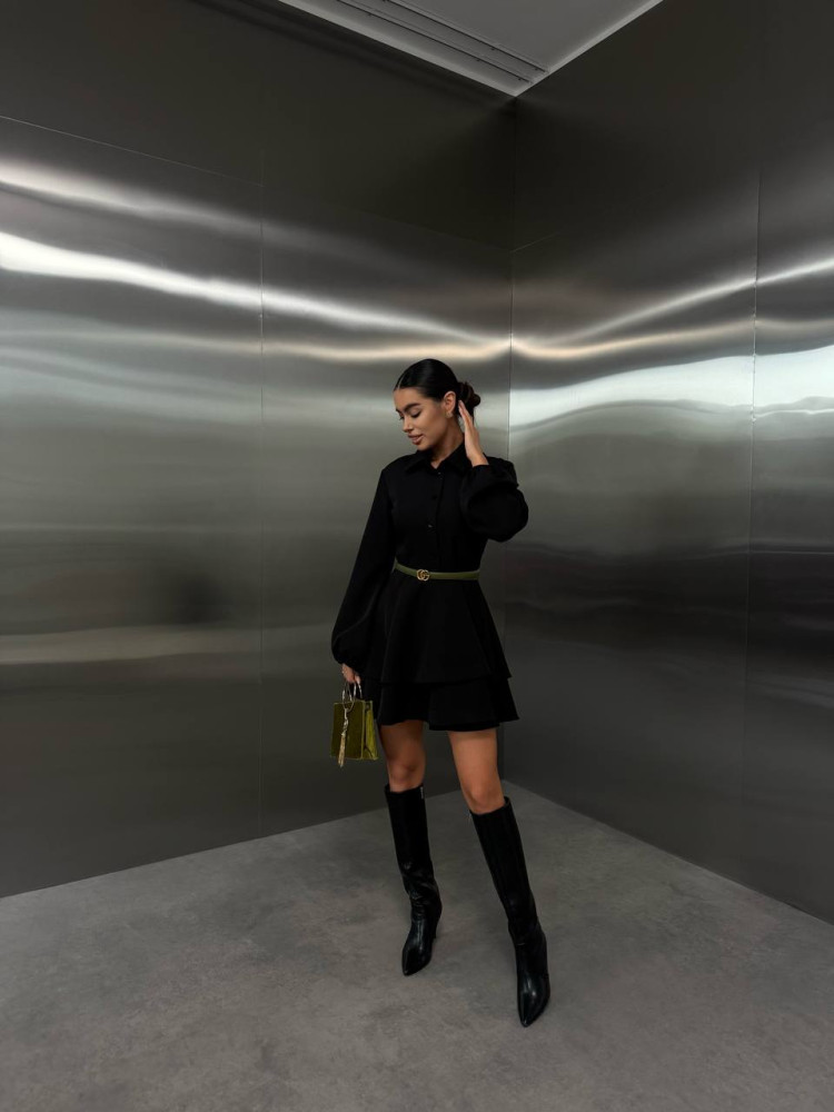 Женское платье с воланами RK-A887T550 Женское платье с воланами RK-A887T550