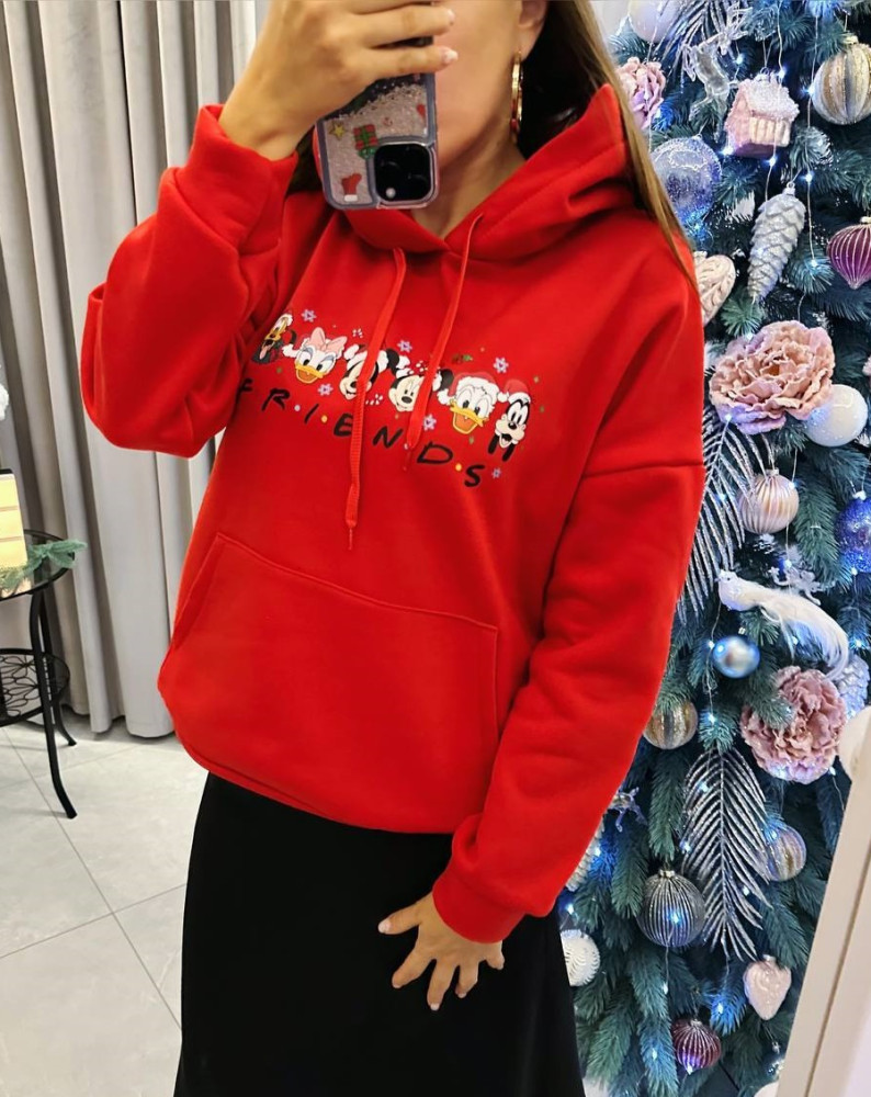 Оверсайз худи с принтом AMU-A353.1353T350 Оверсайз худи с принтом AMU-A353.1353T350