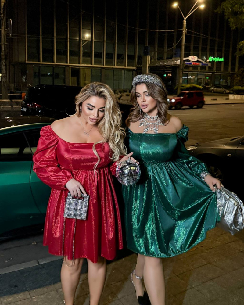 Праздничное блестящее платье MA-N2153T650 Праздничное блестящее платье MA-N2153T650