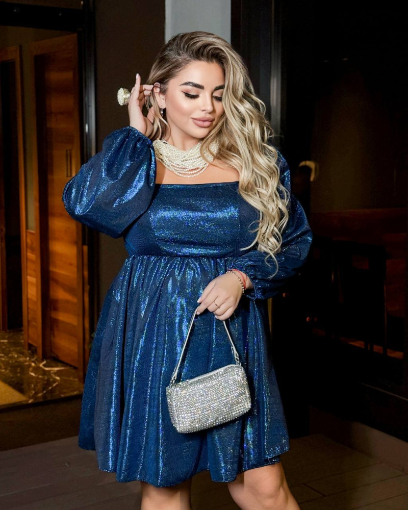 Праздничное блестящее платье MA-N2153T650 Праздничное блестящее платье MA-N2153T650