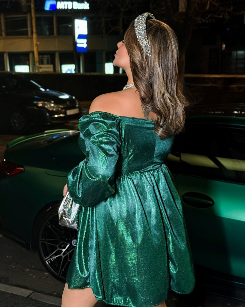 Праздничное блестящее платье MA-N2153T650 Праздничное блестящее платье MA-N2153T650