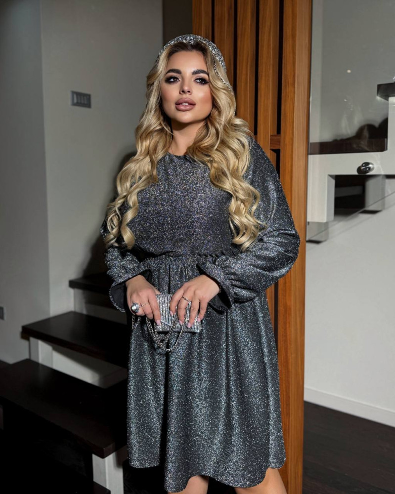 Коктейльное люрексовое платье ET-A8926T550 Коктейльное люрексовое платье ET-A8926T550