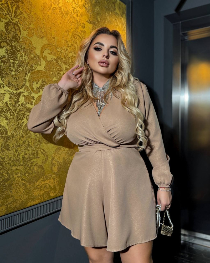 Стильный комбинезон на запах ET-A8921T460 Стильный комбинезон на запах ET-A8921T460