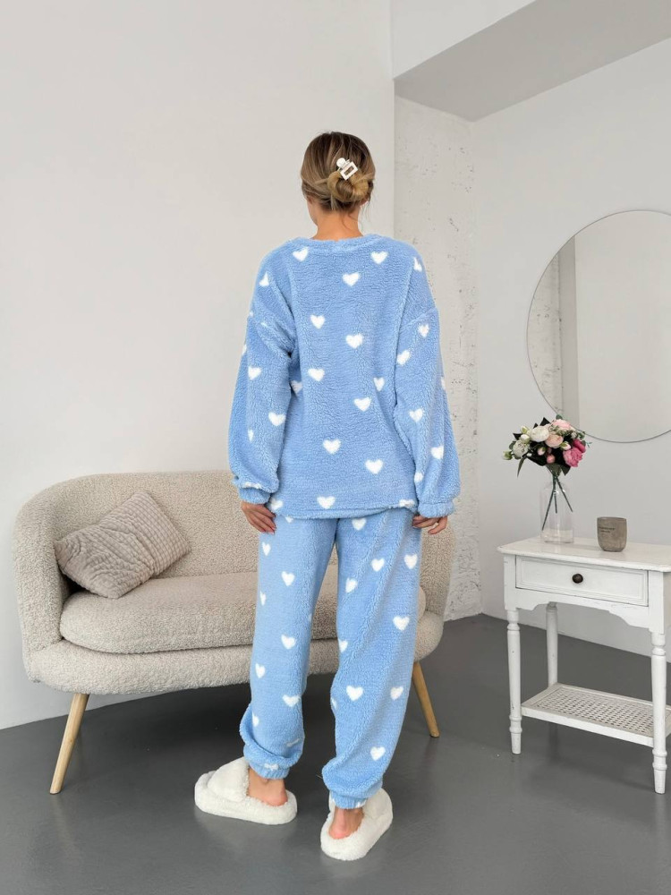 Теплый домашний костюм Тедди ANA-A1702T16 Теплый домашний костюм Тедди ANA-A1702T16