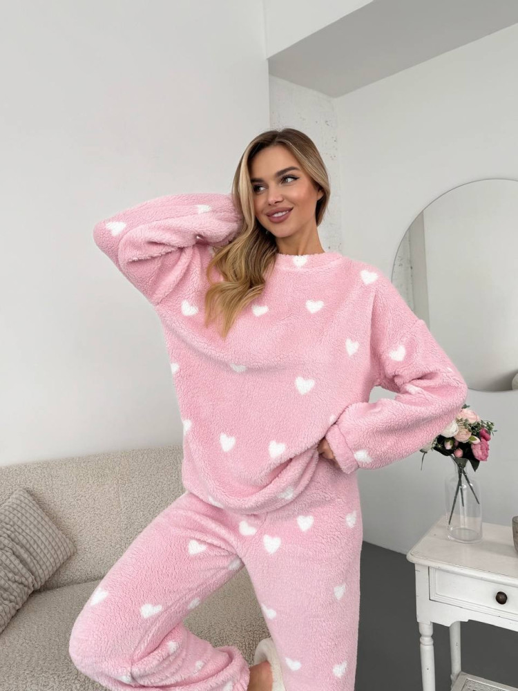 Теплый домашний костюм Тедди ANA-A1702T16 Теплый домашний костюм Тедди ANA-A1702T16