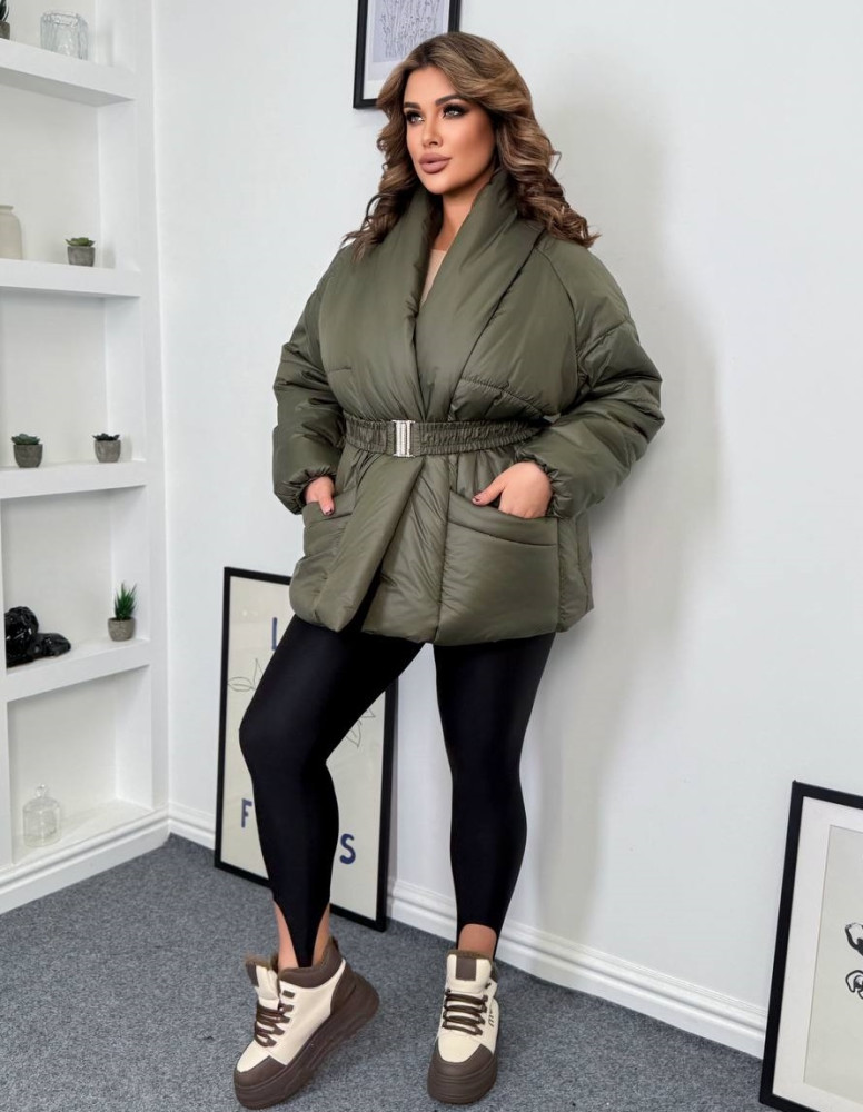 Теплая короткая куртка AB-A1839T24 Теплая короткая куртка AB-A1839T24