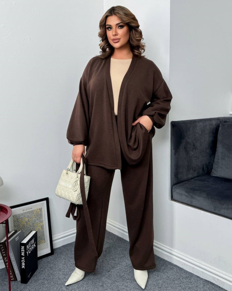 Ангоровый костюм двойка AB-A255T21 Ангоровый костюм двойка AB-A255T21