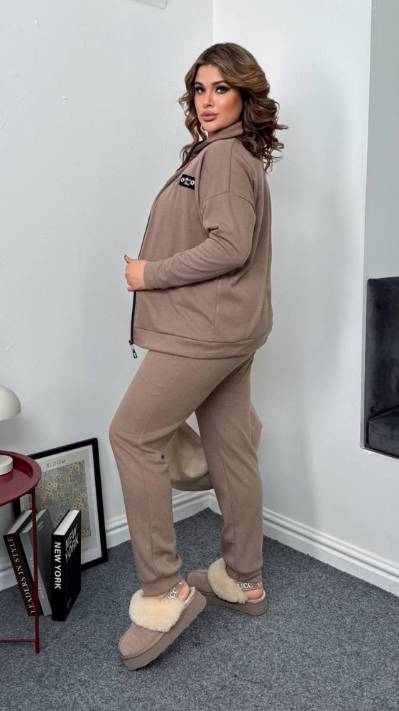 Теплый ангоровый костюм двойка AD-A7887.1T550 Теплый ангоровый костюм двойка AD-A7887.1T550