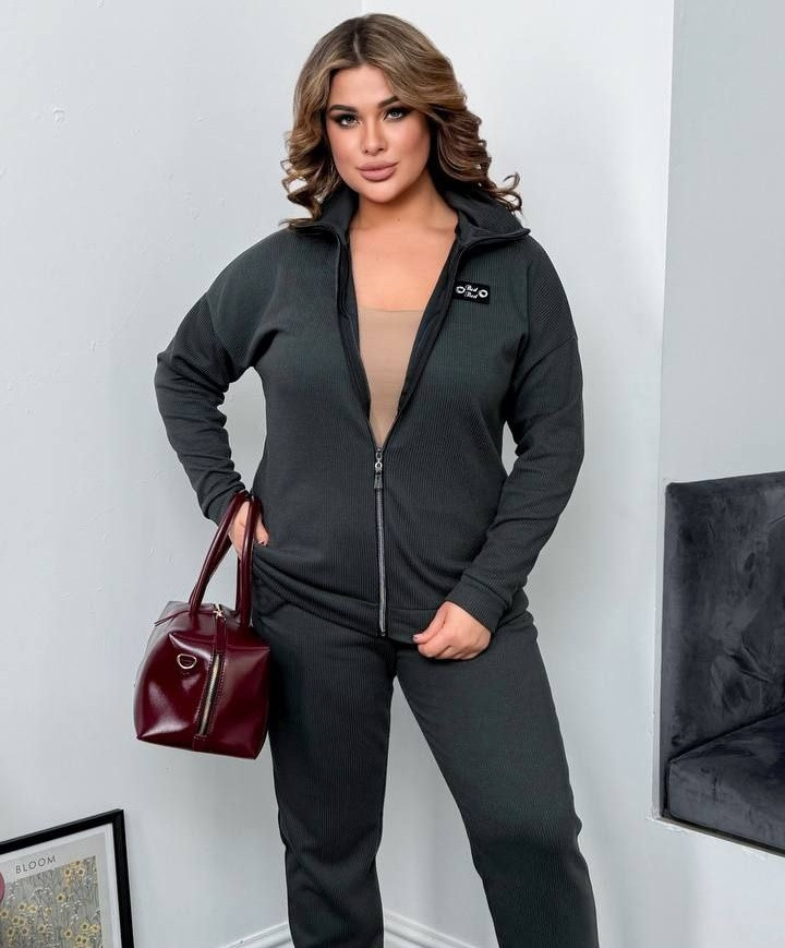 Теплый ангоровый костюм двойка AD-A7887.1T550 Теплый ангоровый костюм двойка AD-A7887.1T550