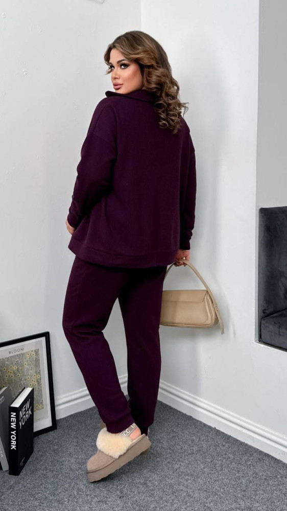 Теплый ангоровый костюм двойка AD-A7887.1T550 Теплый ангоровый костюм двойка AD-A7887.1T550