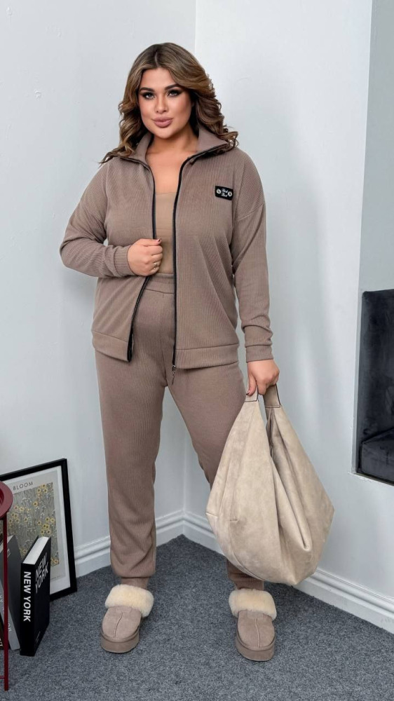 Теплый ангоровый костюм двойка AD-A7887.1T550 Теплый ангоровый костюм двойка AD-A7887.1T550