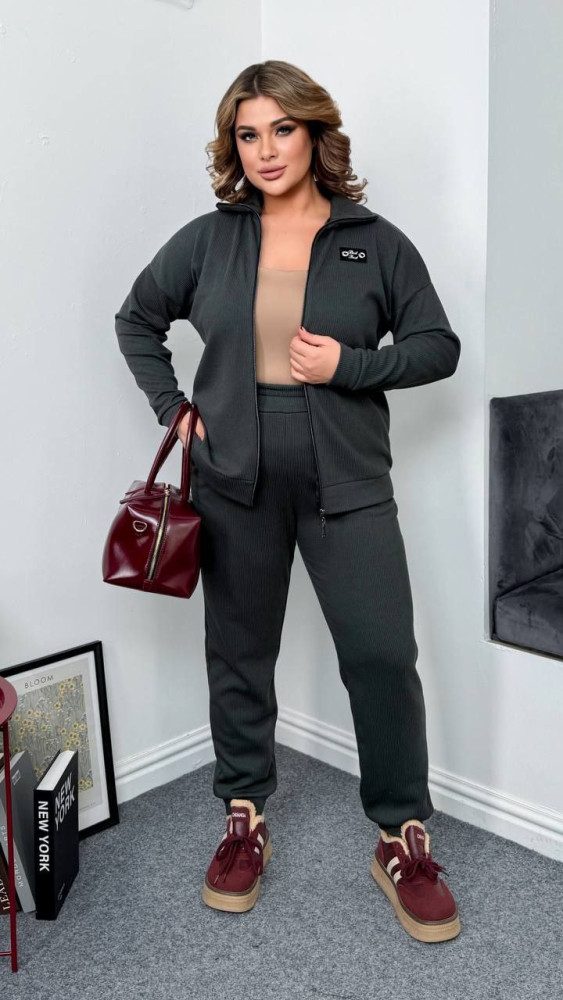 Теплый ангоровый костюм двойка AD-A7887.1T550 Теплый ангоровый костюм двойка AD-A7887.1T550