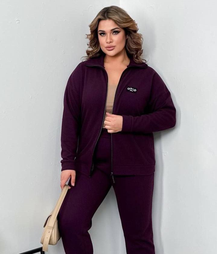 Теплый ангоровый костюм двойка AD-A7887.1T550 Теплый ангоровый костюм двойка AD-A7887.1T550