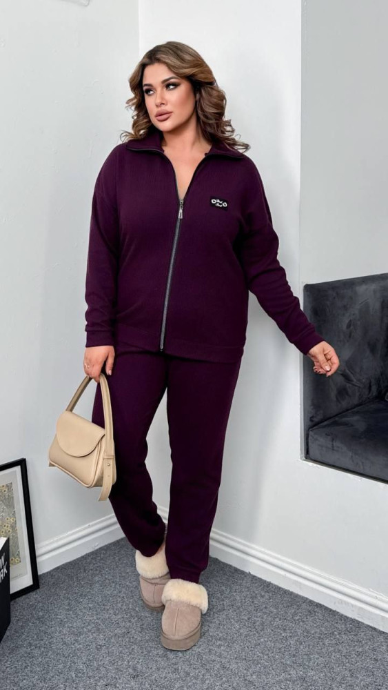 Теплый ангоровый костюм двойка AD-A7887.1T550 Теплый ангоровый костюм двойка AD-A7887.1T550