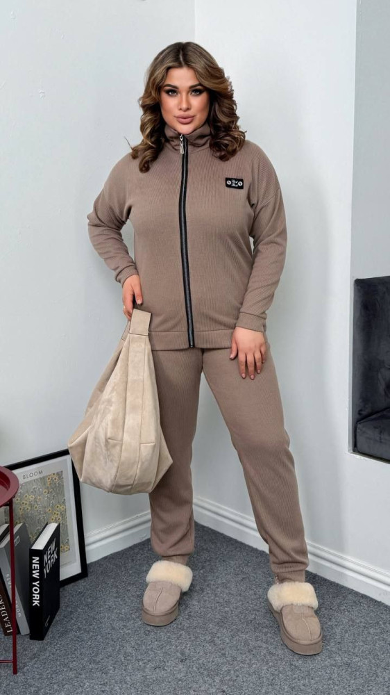 Теплый ангоровый костюм двойка AD-A7887.1T550 Теплый ангоровый костюм двойка AD-A7887.1T550