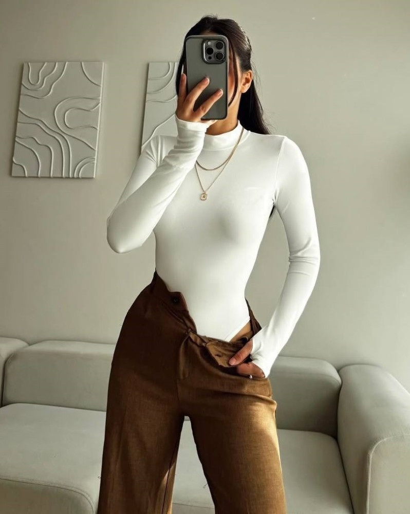 Базовый приталенный боди DMP-R1605T230 Базовый приталенный боди DMP-R1605T230