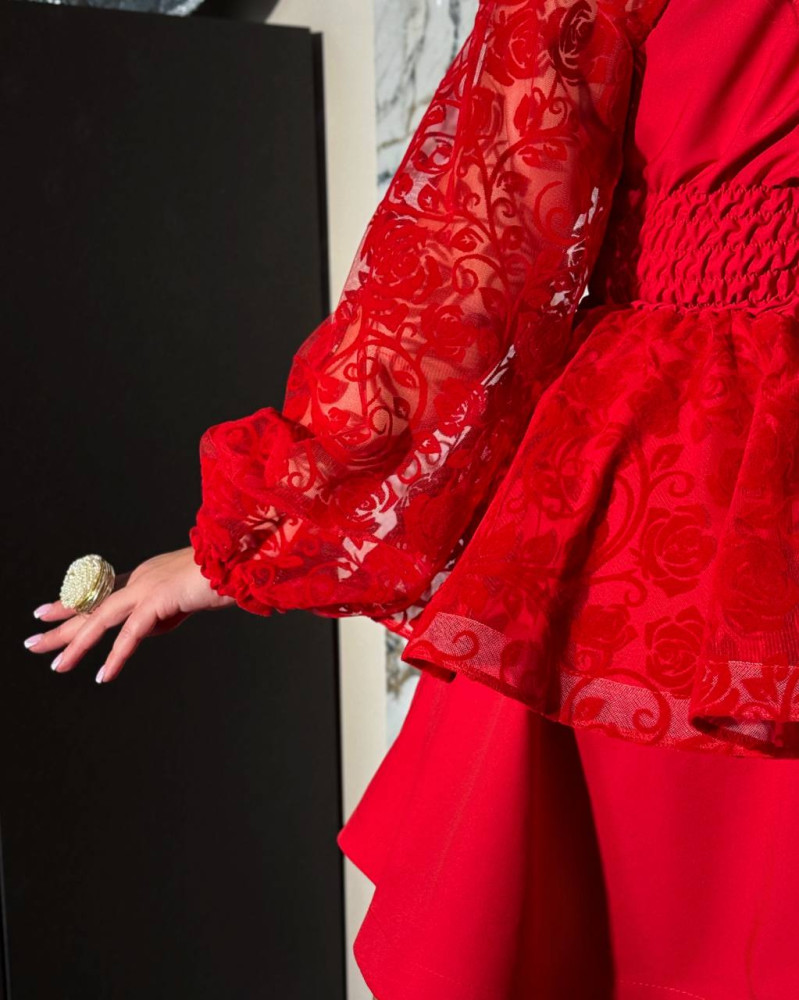 Платье с пышной юбкой YM-A7126.2T22 Платье с пышной юбкой YM-A7126.2T22