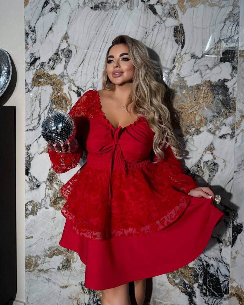 Платье с пышной юбкой YM-A7126.2T22 Платье с пышной юбкой YM-A7126.2T22