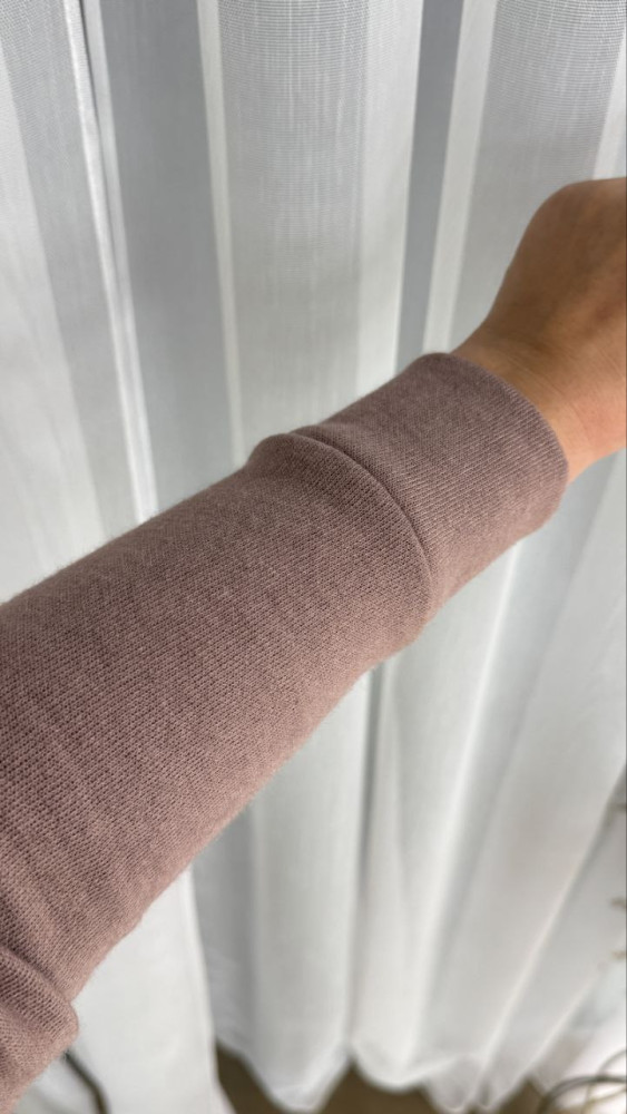 Ангоровое платье с молнией MYD-A702T420 Ангоровое платье с молнией MYD-A702T420