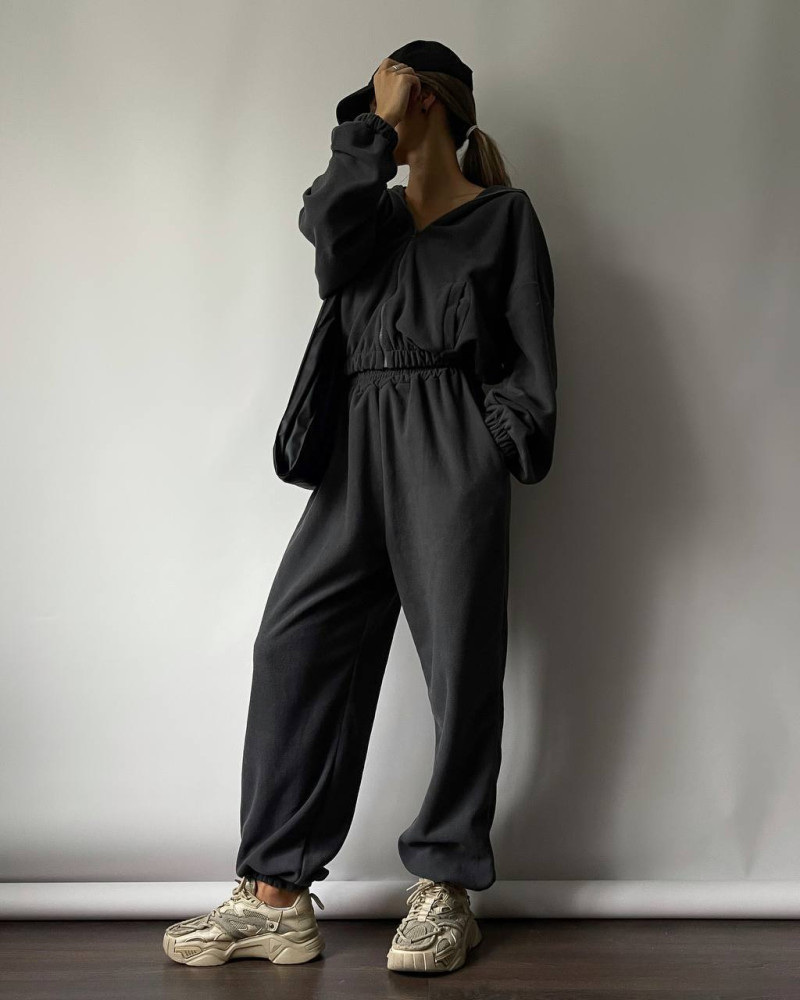 Флисовый свободный костюм LK-A206T650 Флисовый свободный костюм LK-A206T650