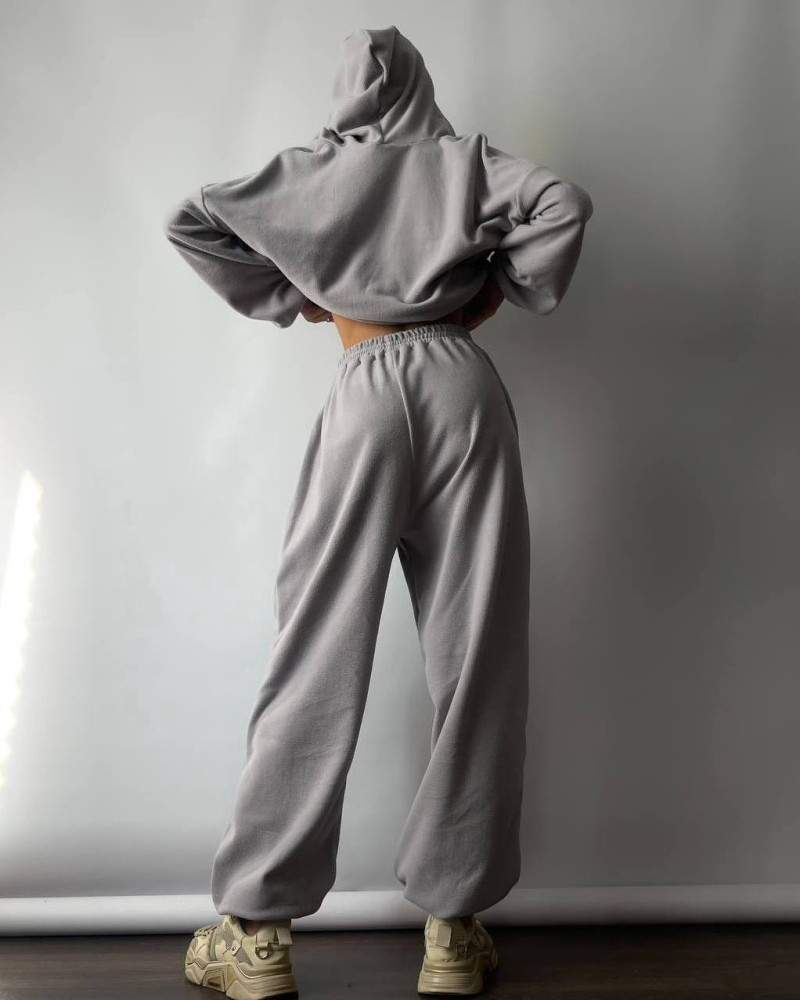 Флисовый свободный костюм LK-A206T650 Флисовый свободный костюм LK-A206T650