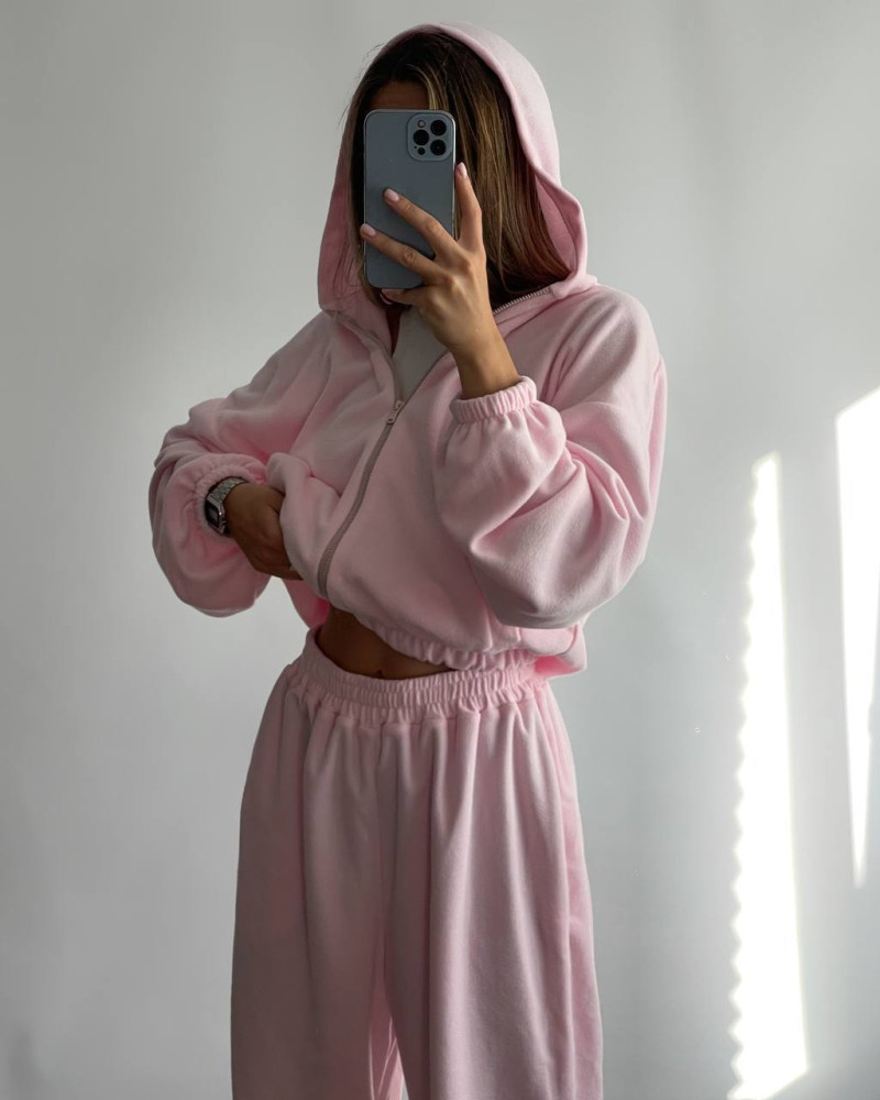 Флисовый свободный костюм LK-A206T650 Флисовый свободный костюм LK-A206T650