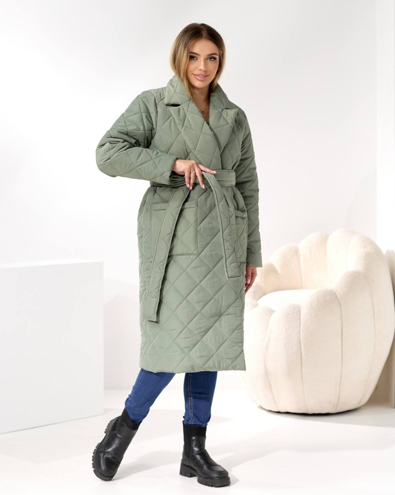 Пальто женское на запах DMP-P4211T900 Пальто женское на запах DMP-P4211T900