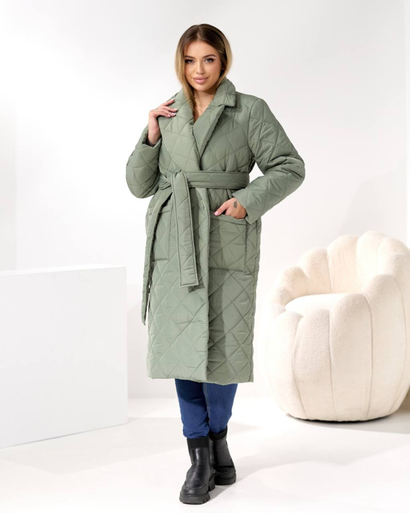 Пальто женское на запах DMP-P4211T900 Пальто женское на запах DMP-P4211T900