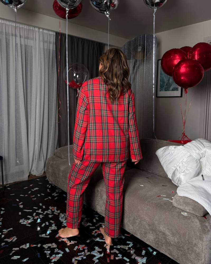 Байковая пижама унисекс AB-A1838.1T18 Байковая пижама унисекс AB-A1838.1T18