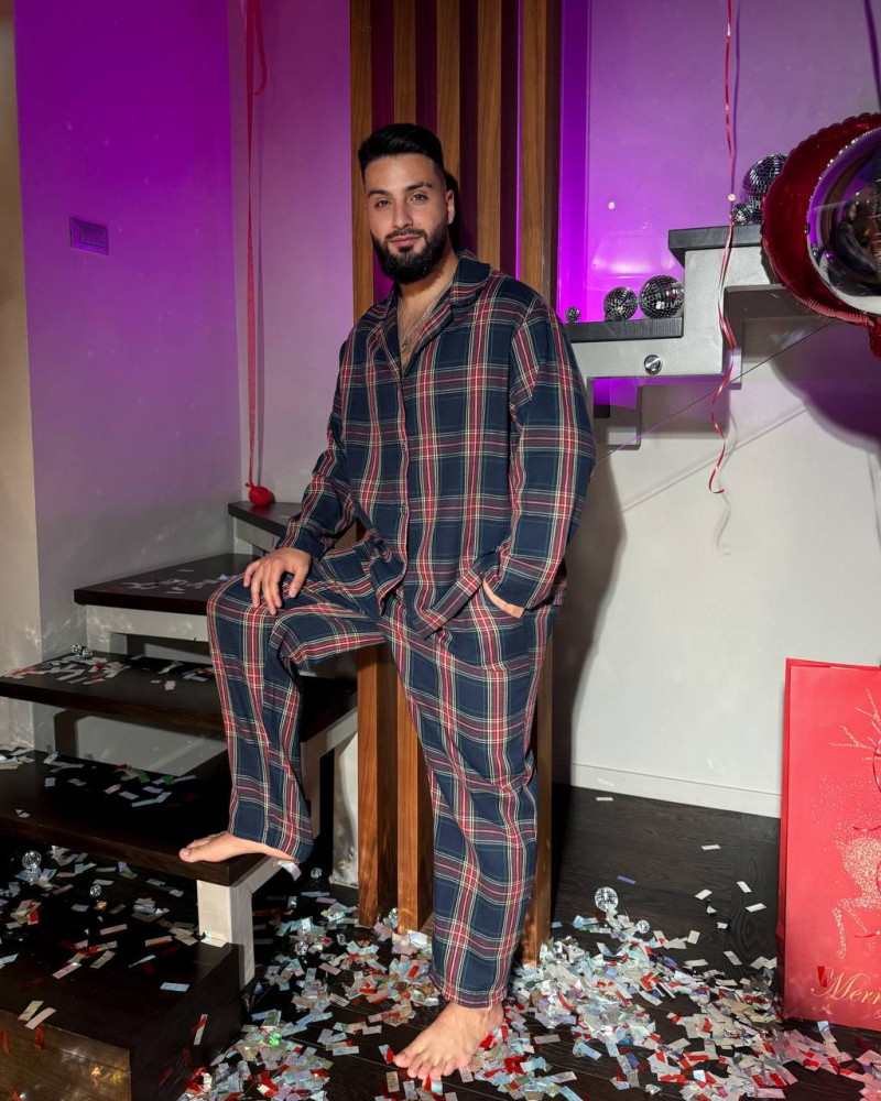 Байковая пижама унисекс AB-A1838.1T18 Байковая пижама унисекс AB-A1838.1T18