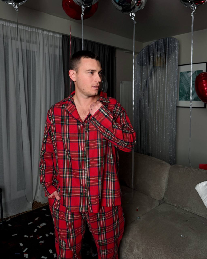 Байковая пижама унисекс AB-A1838.1T18 Байковая пижама унисекс AB-A1838.1T18