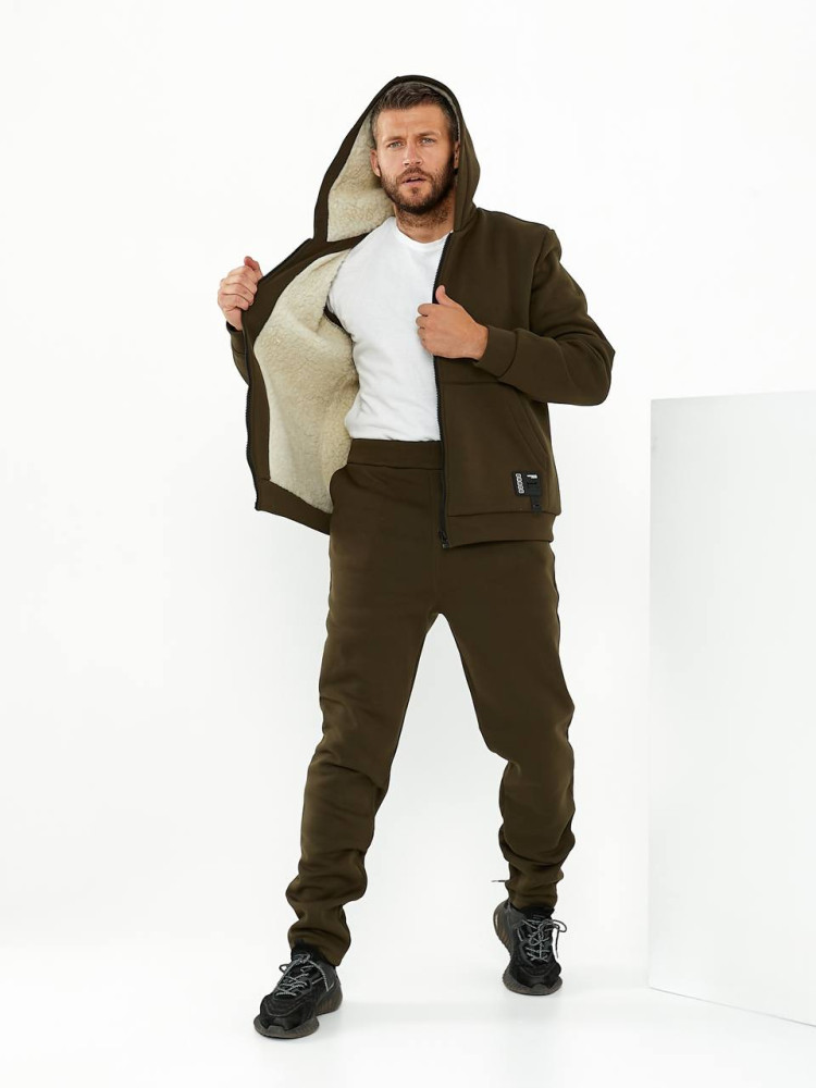 Мужской теплый спортивный костюм DV-AR5285T1020 Мужской теплый спортивный костюм DV-AR5285T1020