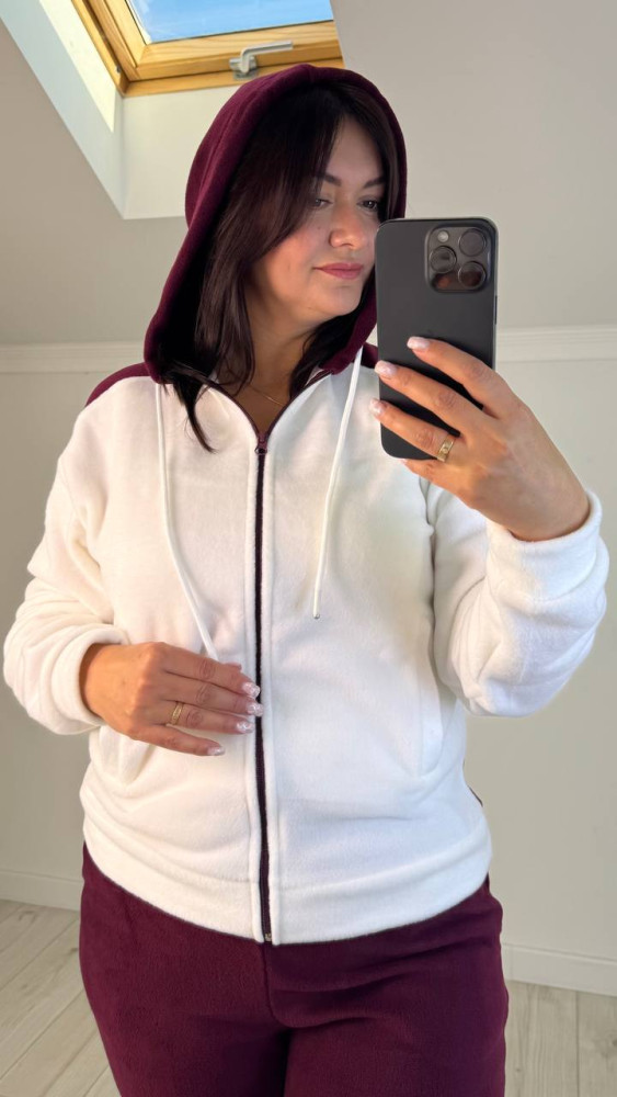 Флисовый женский спортивный костюм KG-A7898T690 Флисовый женский спортивный костюм KG-A7898T690