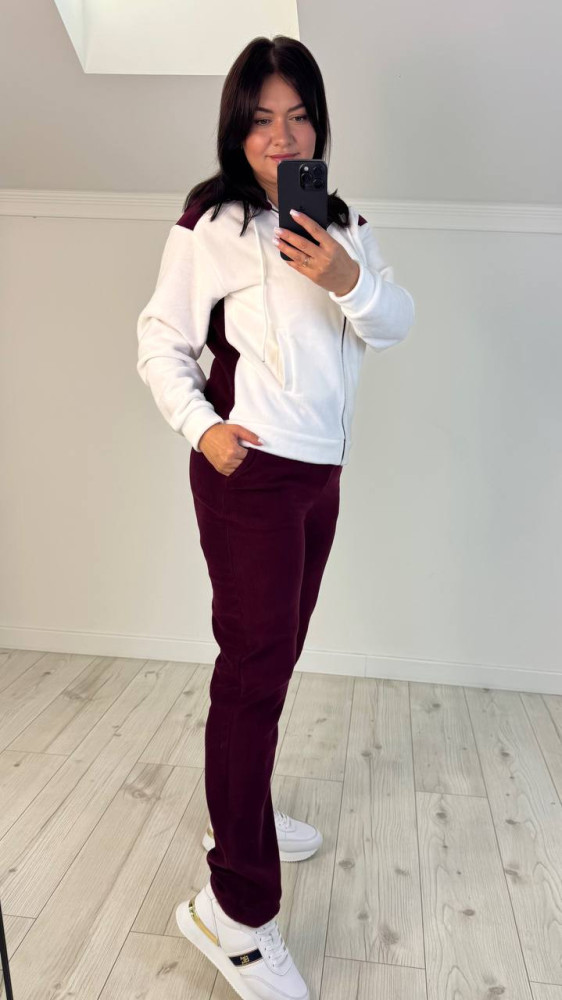 Флисовый женский спортивный костюм KG-A7898T690 Флисовый женский спортивный костюм KG-A7898T690